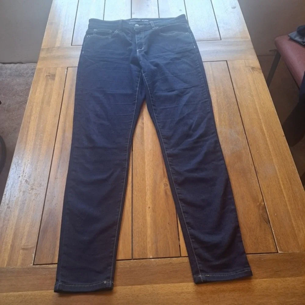 Michael Kors Women Dark Wash Skinny‎ Jeans Size 10